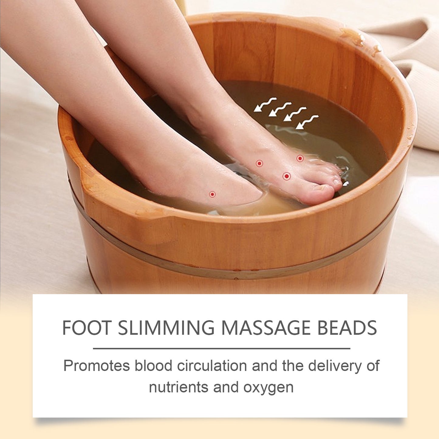 Bain de pieds South Moon Perles Herbes Apaisant Jambes